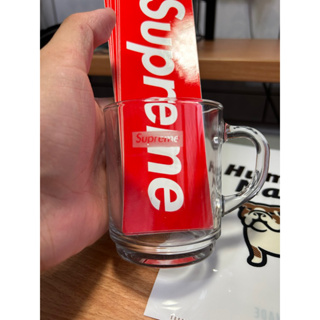 SUPREME X DURALEX SS23 GLASS MUGS 馬克杯 透明