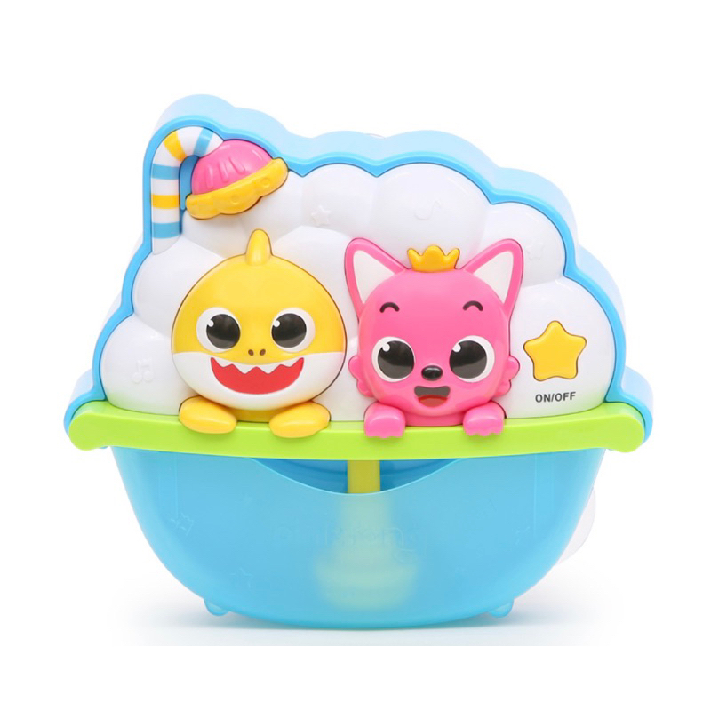 預購❤️韓國🇰🇷 碰碰狐Pinkfong 鯊魚寶寶音樂泡泡沐浴玩具組/洗澡玩具/泡泡機/聲光玩具