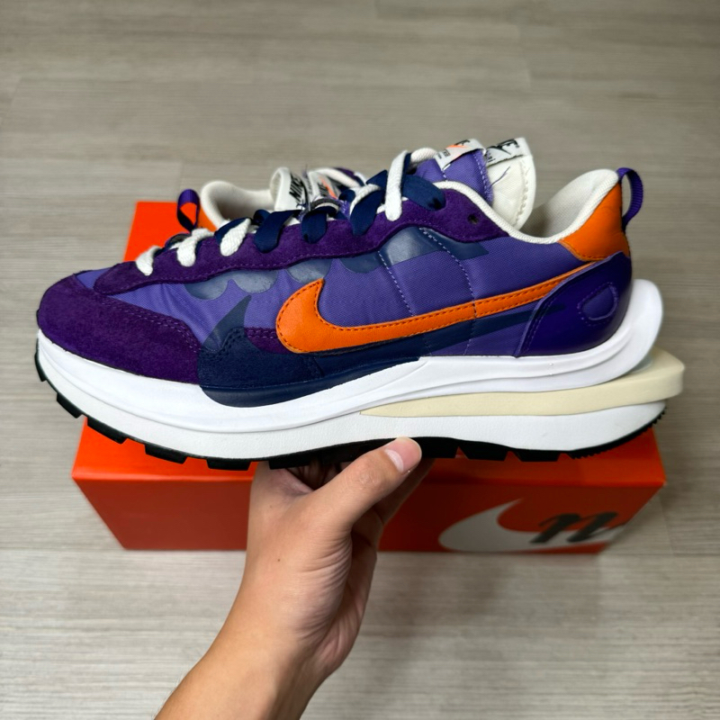 Nike x sacai vaporwaffle 紫金