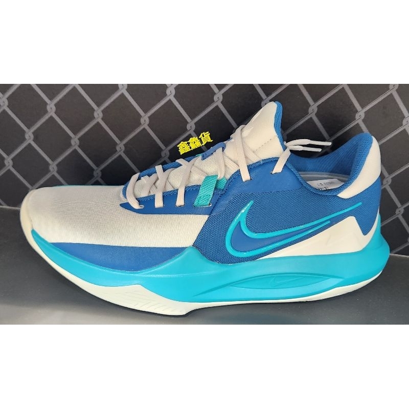 2023 九月 NIKE PRECISION VI 籃球鞋 藍白 DD9535-008