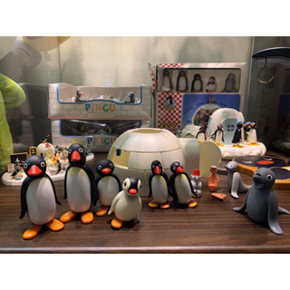 企鵝家族 Pingu 拼裝雪屋 含軟膠企鵝家族