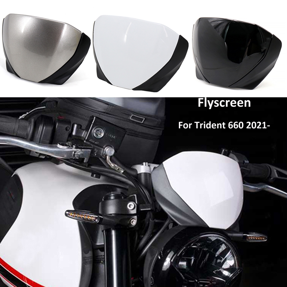 凱旋Trident660風鏡 適用於凱旋660改裝腳踏車尾燈罩 trident 機車置物 嬉皮車 原廠同款