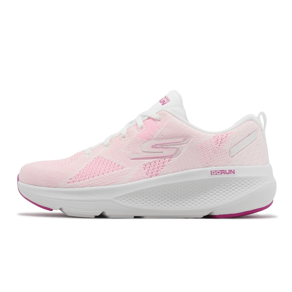 SKECHERS 跑步鞋 GO RUN ELEVATE 女 粉白 128346WPK 現貨