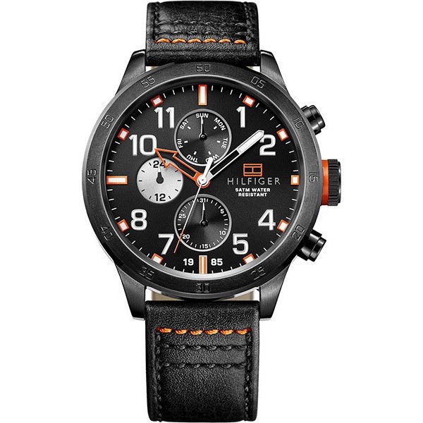 【Tommy Hilfiger】紐約風潮日曆腕錶M1791136 46mm 現代鐘錶