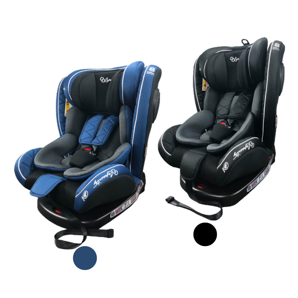 【YIP baby】限期贈防滑墊－Capacity 卡帕瑟緹-0-12歲ISOFIX 360度旋轉汽車安全座椅/汽座