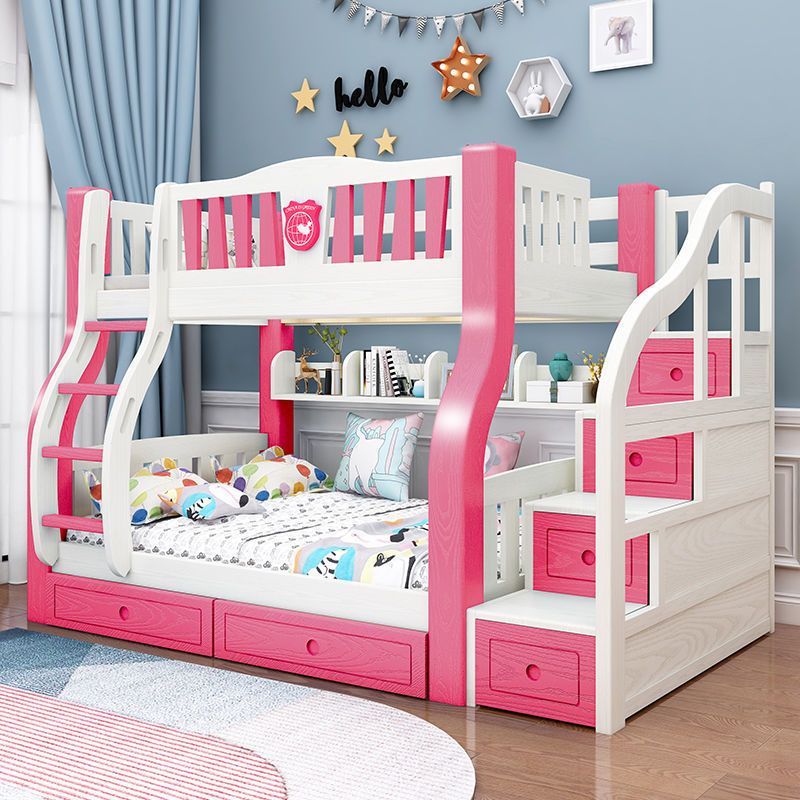 🔥【免運 】🔥 兒童床 雙層床 上下床 木床 可分體兒童床 双层子母床 兒童床組 單人床架上下鋪 實木兒童床