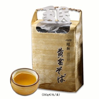 (送禮首選)玉民韃靼黃金蕎麥熟茶禮盒(2入*280g/盒)