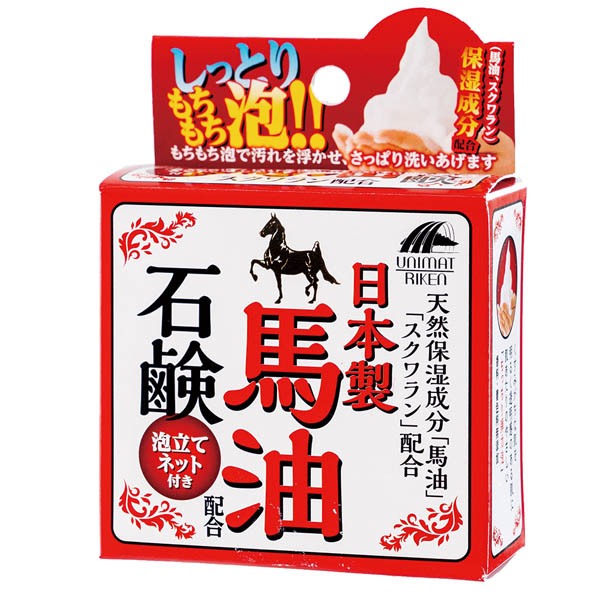 Unimat Riken 馬油滋養皂 100g《日藥本舖》