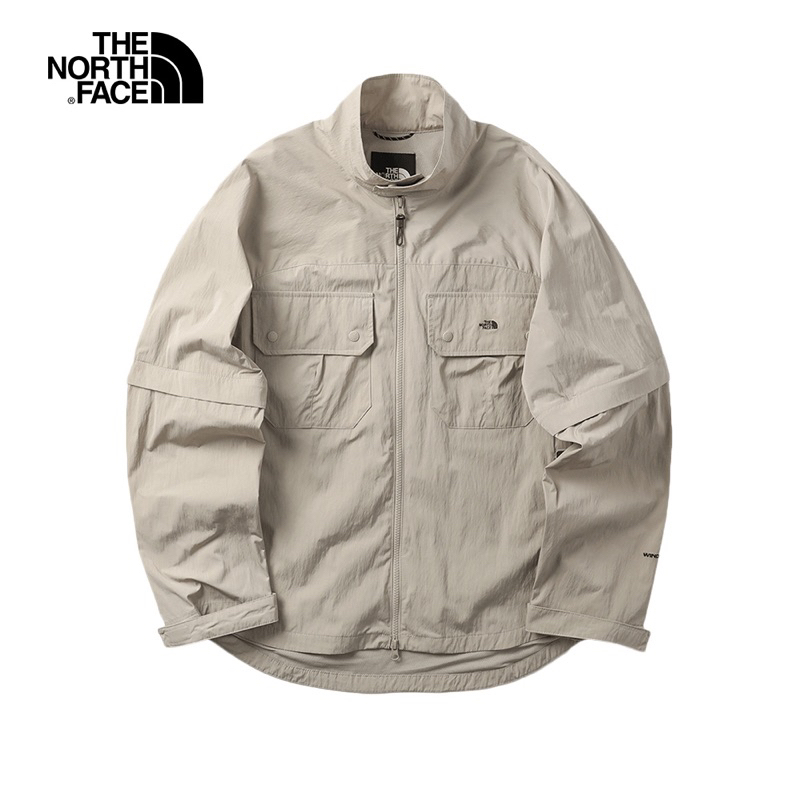 The North Face北臉 黑標 UE 防風防潑水可拆式長袖襯衫