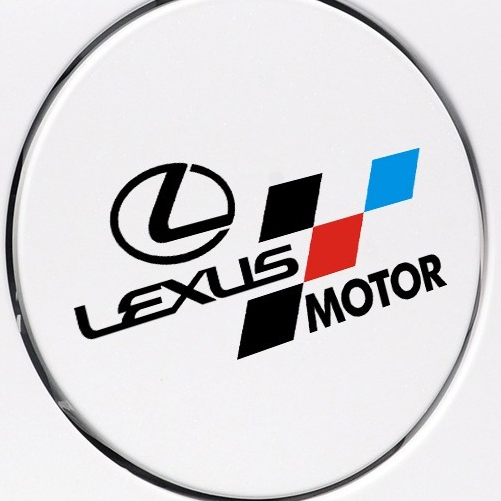 LEXUS 油箱蓋貼紙 IS GS RX NX UX