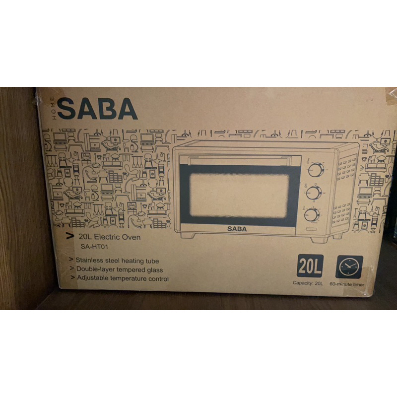 SABA 20L復古電烤箱 SA-HT01