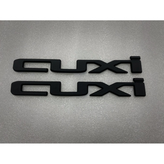 cuxi 100 new cuxi QC 大頭Q 115 車標 車身標誌 車貼 貼紙 消光黑 極黑 黑化 改裝品 精品
