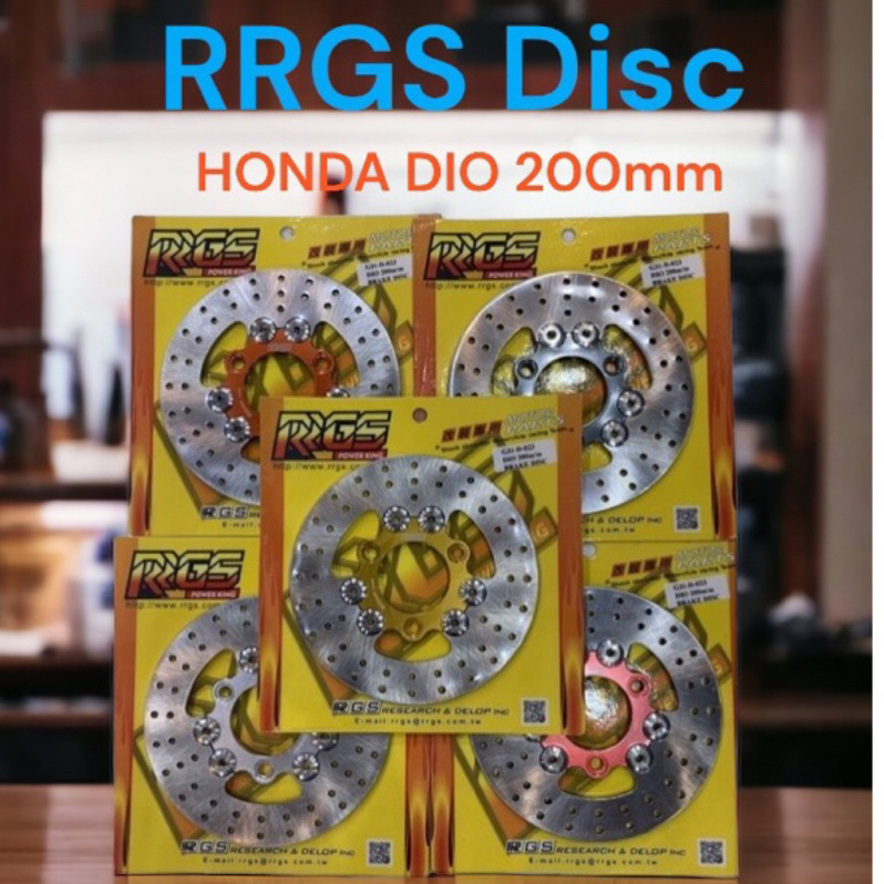 超級材料庫 RRGS HONDA車系 迪奧50 JR100 MANY110 VJR110 DIO浮動碟盤200mm🔥