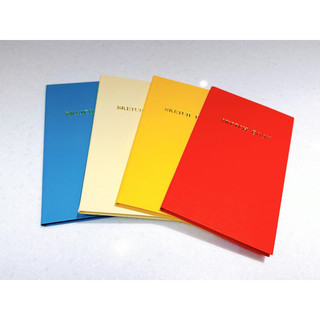 【一日。文房具店】 日本直送～現貨！！SKETCH BOOK限定顏色4款｜素描筆記本📓✨內頁為網格設計！