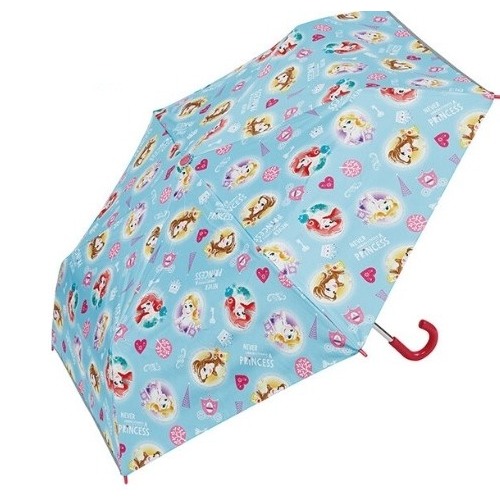 現貨 日本 SKATER 兒童晴雨兼用折疊傘-迪士尼公主 雨傘 兒童雨傘