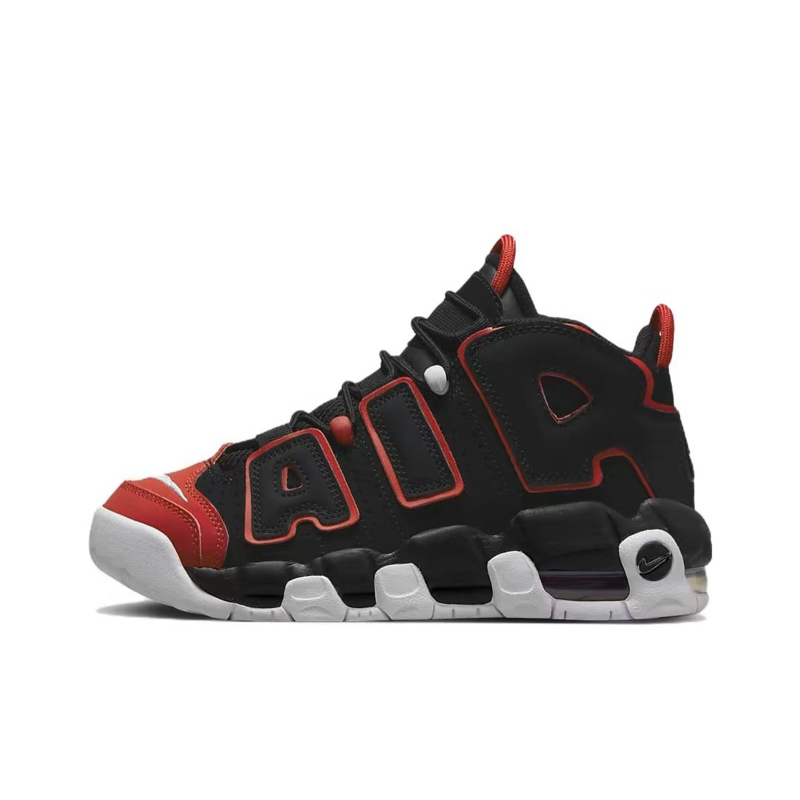 Nike Air More Uptempo GS大童 黑紅FB1344-001