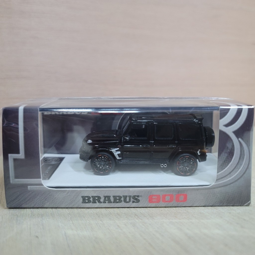 ◖釋出商品◗ Motorhelix 1/64 Brabus G800 樹酯車Brabus改裝版 數量限定 A
