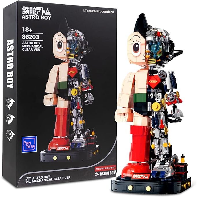 『TOPTOYS 』BRICKKK Pantasy Astro Boy 原子小金剛/積木人偶/公仔『經典版』