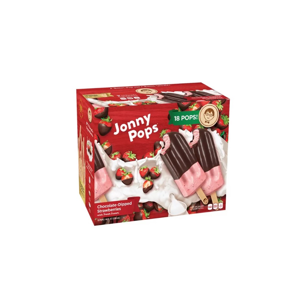 JonnyPops 巧克力草莓雪糕 18入#好市多低溫代購#139776