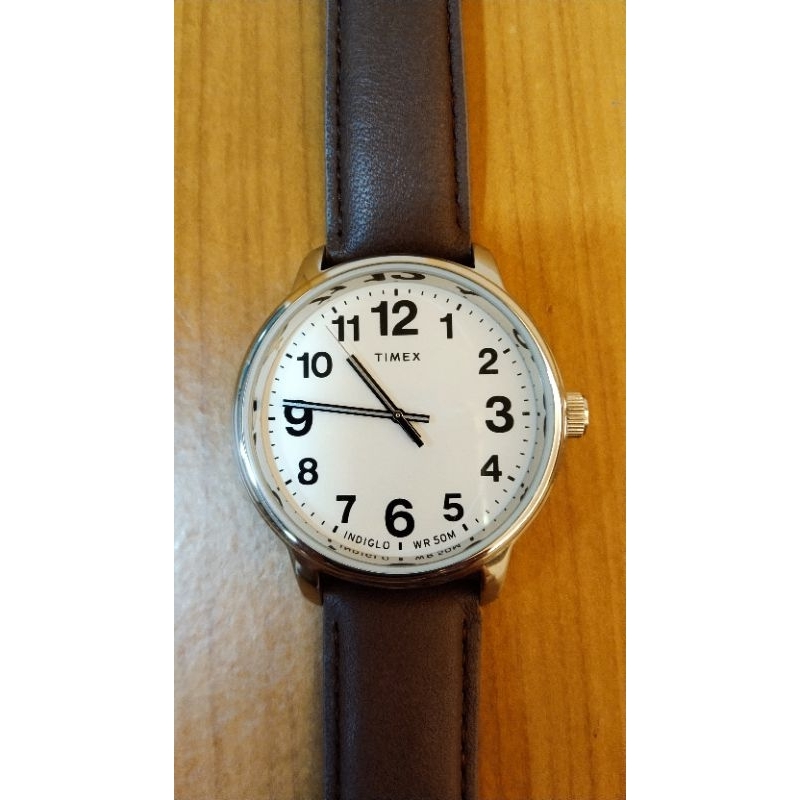 (二手)天美時 TIMEX 簡約文青風中性手錶 TW2V21300