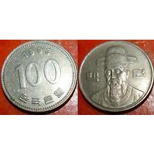 【全球硬幣】 South Korea南韓 韓國 1993年 100 Won 鎳幣AU