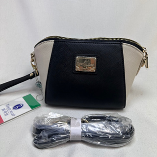 ROBERTO MOCALI諾貝兔 手拿包、側背包 RM-57117 黑白十字系列 $1580