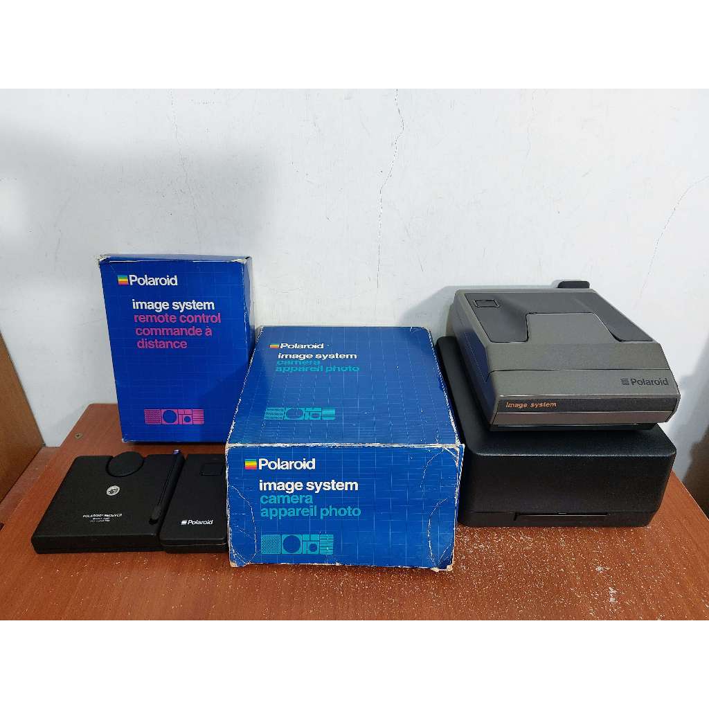 英國製 Polaroid Image System Spectra 寶麗來 拍立得 底片相機 + 遙控器