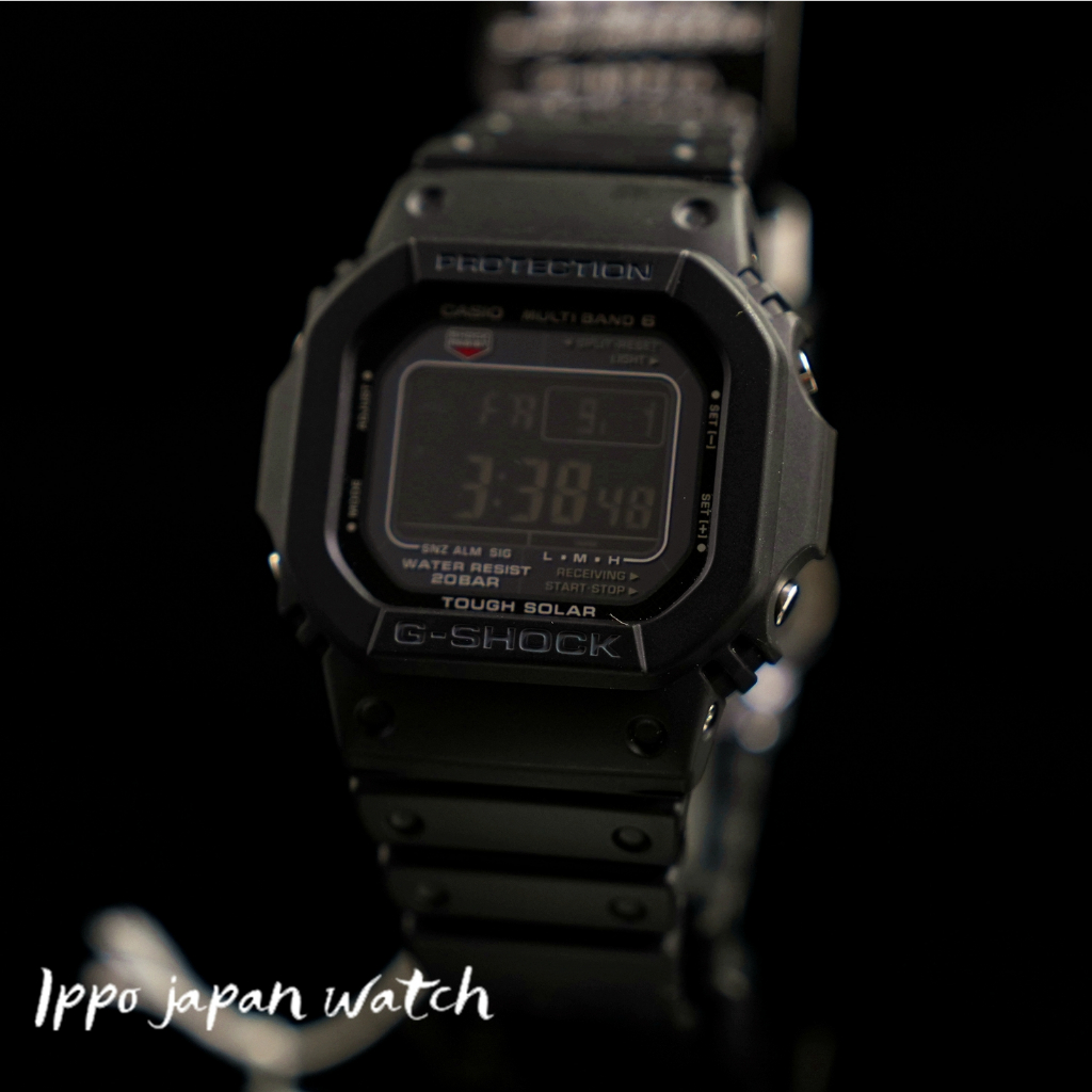 日本行貨★ Casio卡西歐 G-SHOCK光動能電波小方塊男錶GW-M5610U-1  GW-M5610U-1BJF