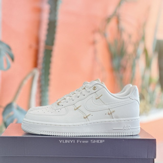 實體店面 現貨 Nike Air Force 1 四勾 小金勾 米色 AF1 FV3654-111