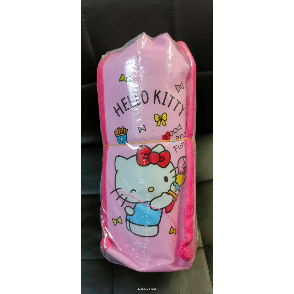 現貨 HELLO KITTY 冰霸杯附保溫袋+保溫杯900ml 冰霸杯 保溫杯 飲料杯 飲料提袋 手提袋 三麗鷗