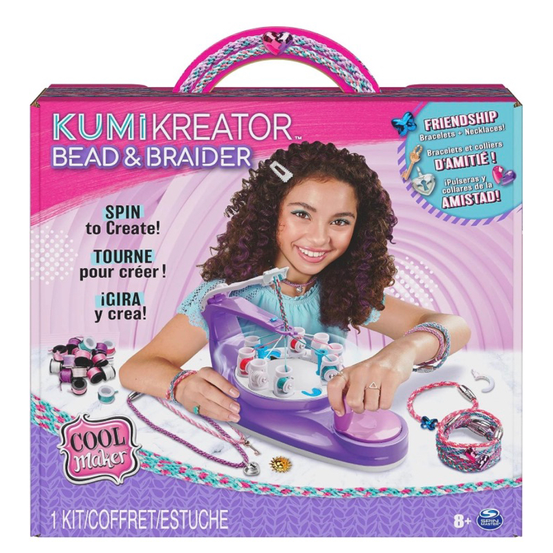 &lt;台灣現貨&gt; Cool Maker KumiKreator Bead &amp; Braider幸運手環編織機