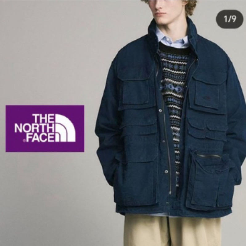The North Face  Indigo Field Jacket藍染- 紫標水洗外套 (NP2312N) 北面