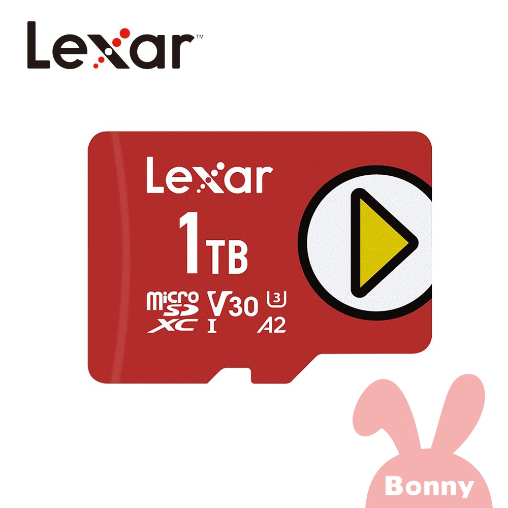Lexar【PLAY】microSDXC UHS-I 記憶卡 1TB 台灣公司貨(雷克沙 遊戲記憶卡 支援Switch)