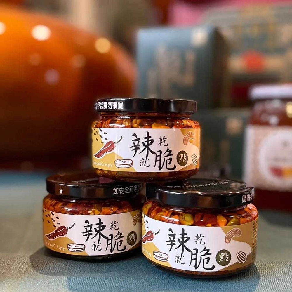 【盅龐水產】爽脆花椒醬 -  內容量145g±5%/罐