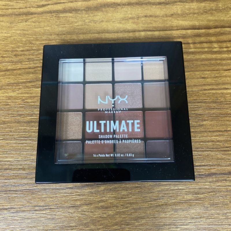 現貨 Nyx Ultimate Eyeshadow 16色眼影盤 Warm Neutrals