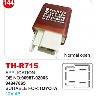TOYOTA 繼電器 豐田 車用 汽車 冷氣 風扇 汽油幫浦 壓縮機繼電器 RELAY 風扇繼電器 9098702006