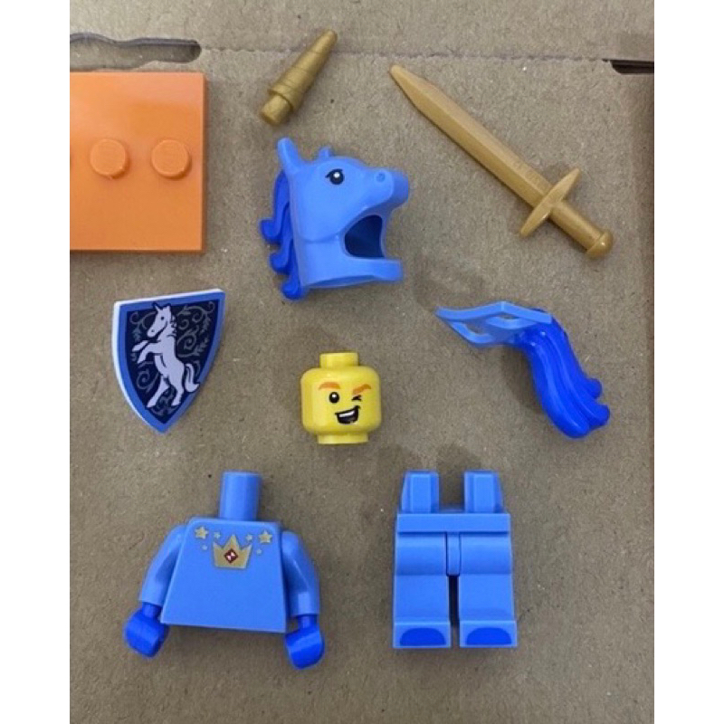 LEGO 樂高 人偶 藍色 獨角獸女孩 第十八代人偶包 71021
