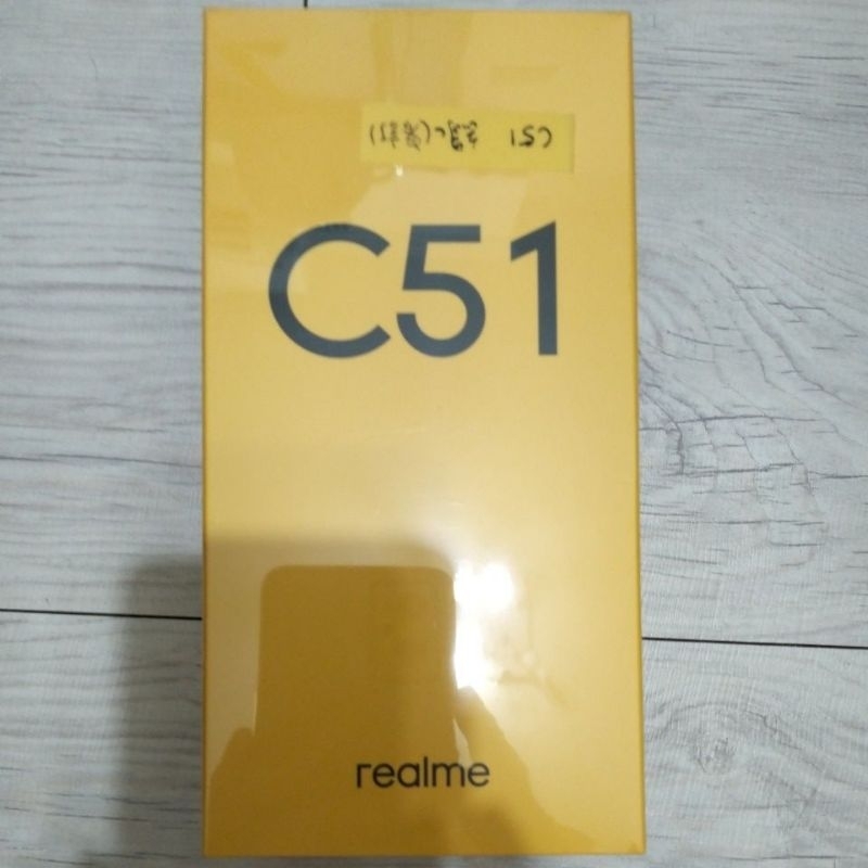 全新未拆 自取 realme C51 薄荷綠 原廠保固 4/64GB