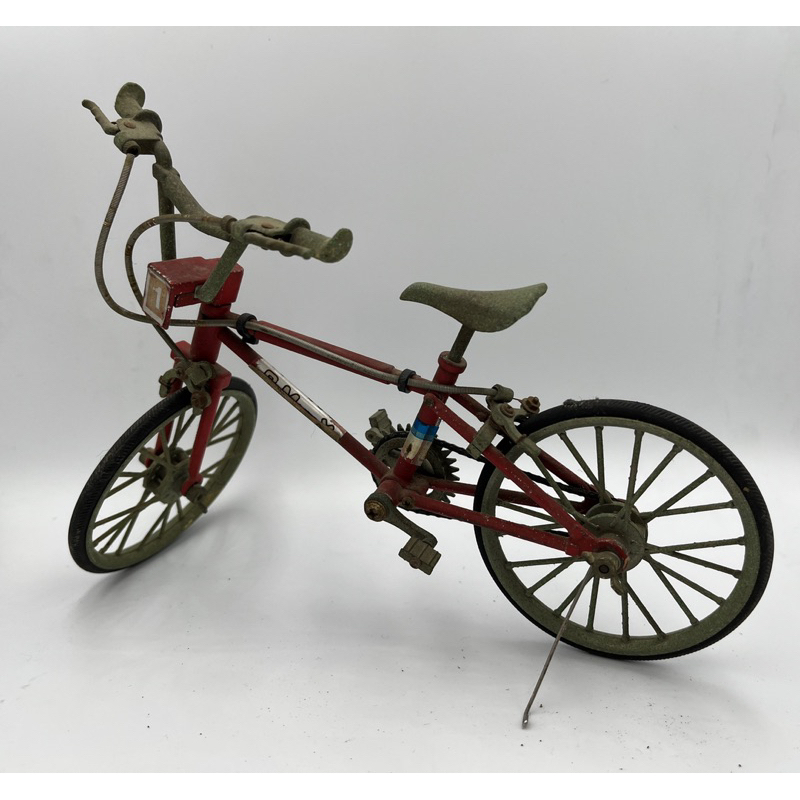 古董腳踏車模型 可轉動 收藏許久 含運