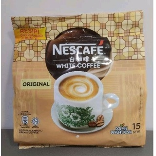 Nestle 雀巢 白咖啡-原味減糖配方33gx15入