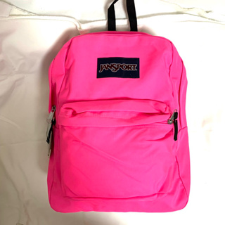 美國 Jansport backpack 後背包 雙肩包 校園背包 螢光粉紅 JS-43501J9RX 保證正品