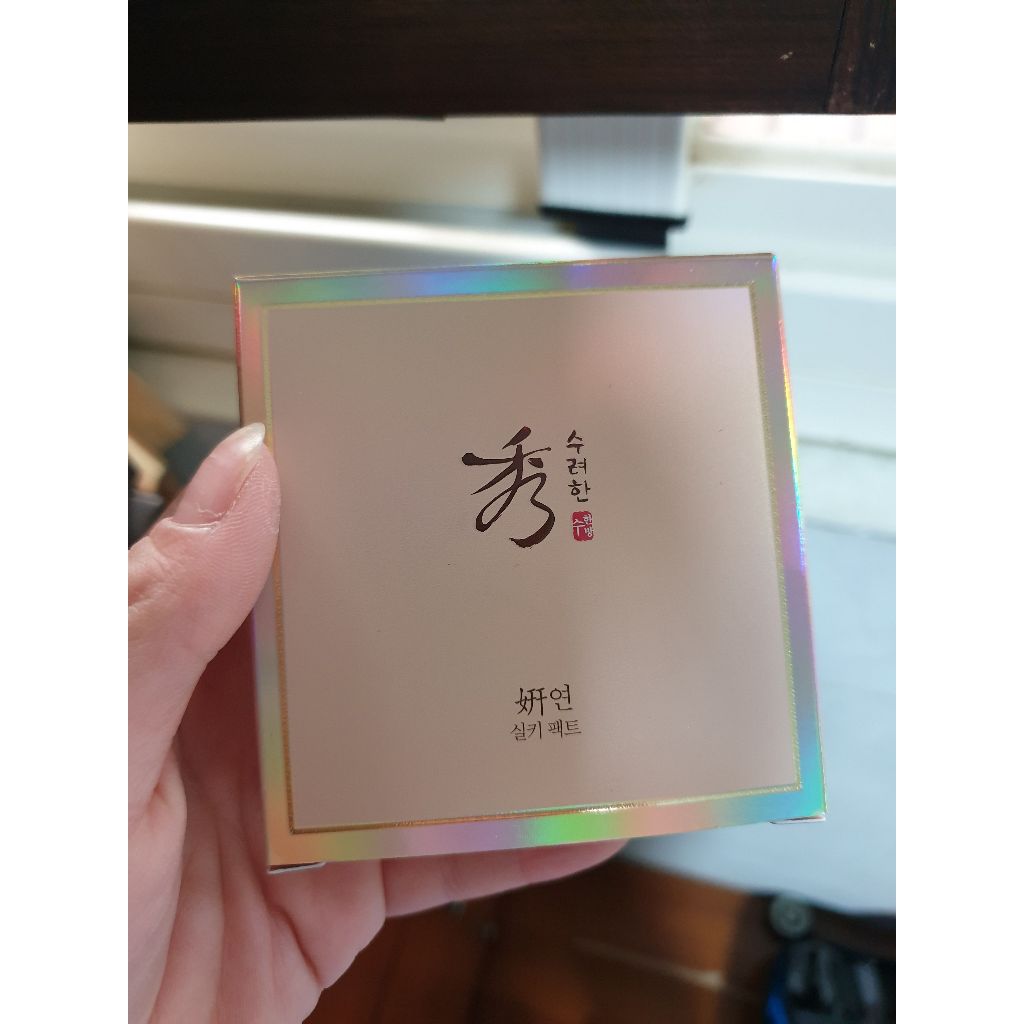 現貨！LG公司貨 Sooryehan秀雅韓 妍 耀妍絲絨蜜粉餅 12g SPF30 PA++