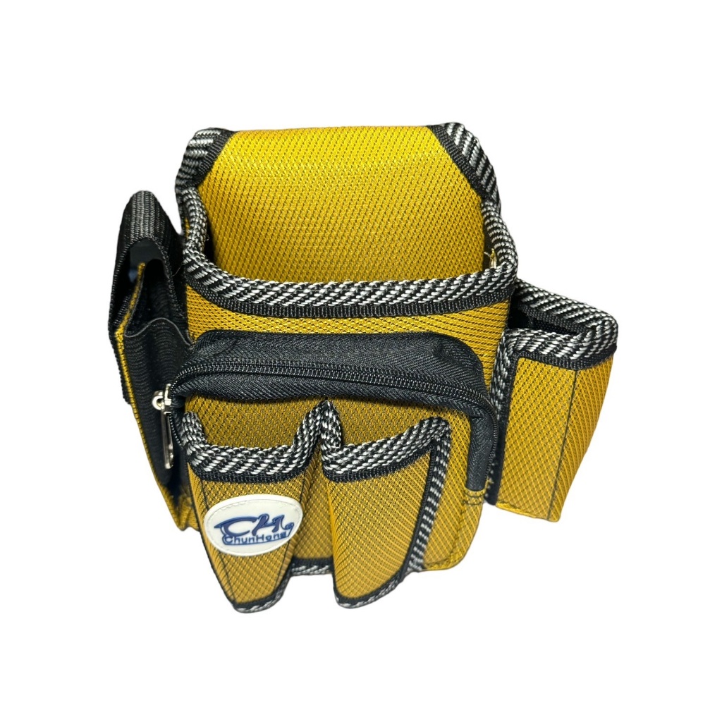 CH 單格水電袋+拉鍊袋 JS-707 附拉鏈夾層 腰掛式 工具包 工作袋 水電袋 鉗子套 起子套 一個