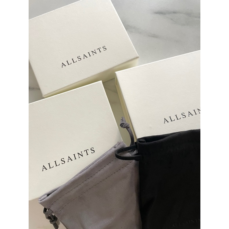 ALLSAINTS 飾品紙盒+防塵袋（3入）