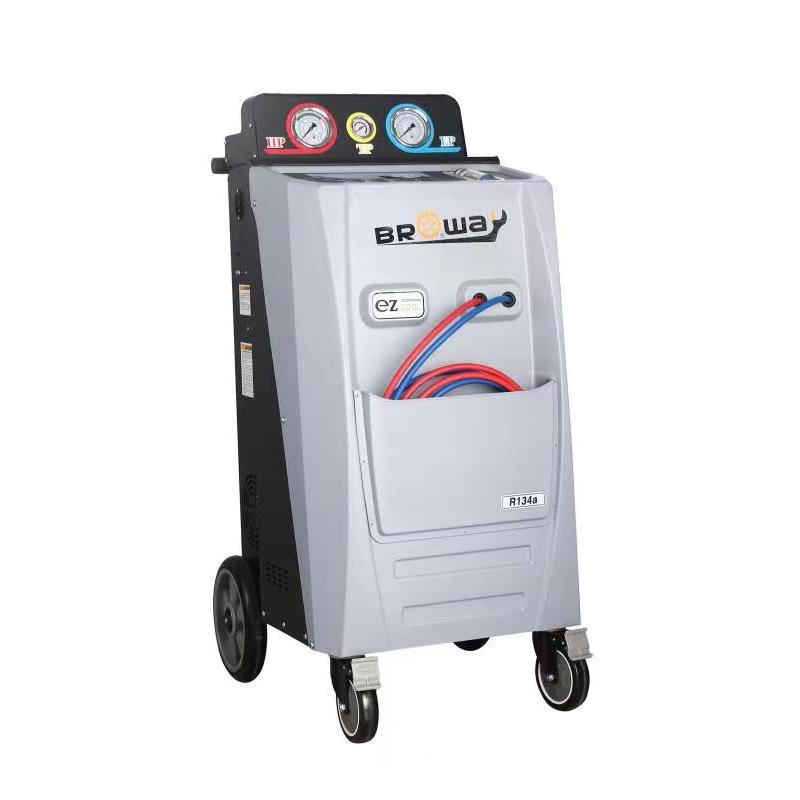 【在台現貨】全功能冷媒處理機（BW1700F）清洗、回收、抽真空、加冷凍油、定量、充填、全自動