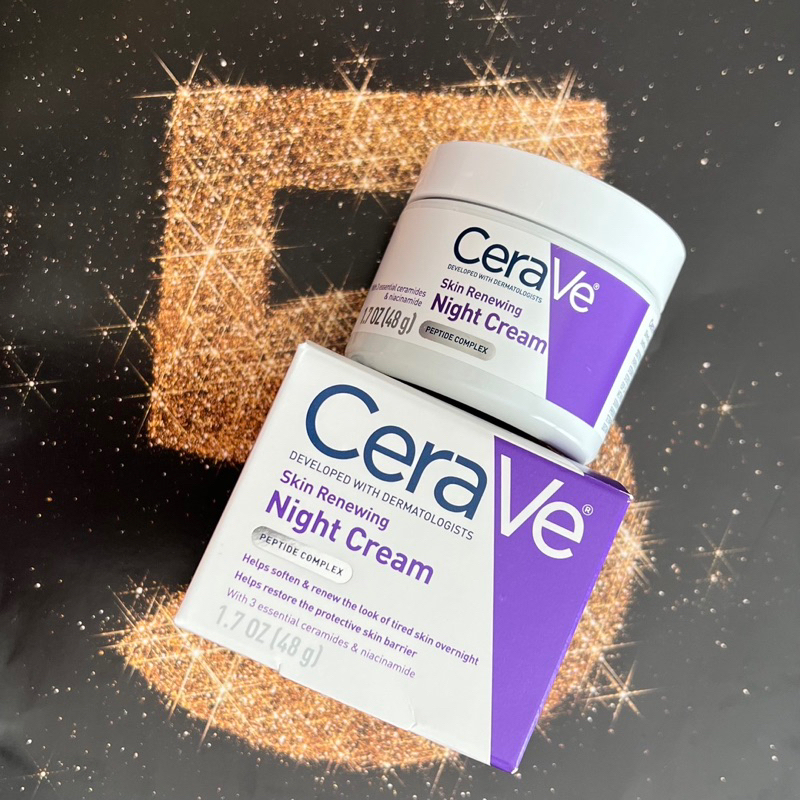 適樂膚CeraVe Skin Renewing 新版 保濕晚霜 滋潤型(2023.01製 )🇺🇸美國購入