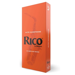 美國 RICO RI-A 中音薩克斯風竹片 ALTO SAX 各尺寸 25片裝 公司貨