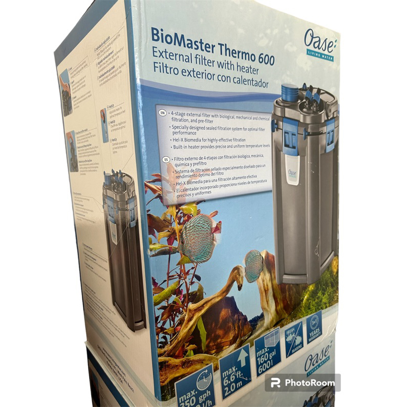 /土城面交/Bio Master Thermo600歐亞瑟 外置式過濾器 含加熱器 BioMaster系列  600
