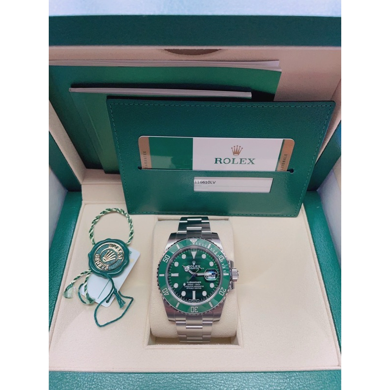 勞力士Rolex 116610LV 綠水鬼 2020保卡