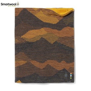 【戶外風】【Smartwool】Thermal美麗諾羊毛雙面兩用短頸套 山景炭灰